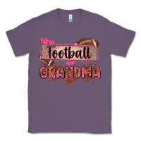Lavender football grandma with leopard Classic Tee - Zillion Design Studio