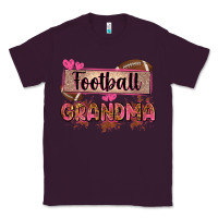Plum football grandma with leopard Classic Tee - Zillion Design Studio