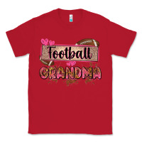 Red football grandma with leopard Classic Tee - Zillion Design Studio