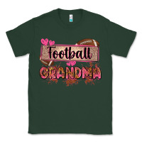 Sports Green football grandma with leopard Classic Tee - Zillion Design Studio