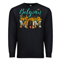 Black belgian shepherd mom Premium Sweatshirt - Artiststas