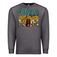 Charcoal Heather belgian shepherd mom Premium Sweatshirt - Artiststas