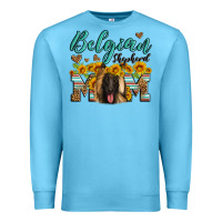 Ocean Blue belgian shepherd mom Premium Sweatshirt - Artiststas