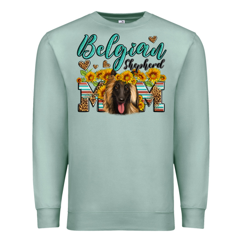 Belgian Shepherd Mom Premium Sweatshirt by Artiststas | Teevron
