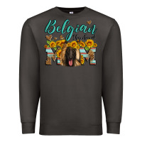 Smoke belgian shepherd mom Premium Sweatshirt - Artiststas