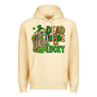 Pina Colada dead inside but lucky  with skeleton Premium Hoodie - AdoDesignShop