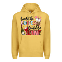 Antique Gold could be coffee could be wine Premium Hoodie - MaliasSmallBusiness