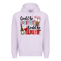 Lilac could be coffee could be wine Premium Hoodie - MaliasSmallBusiness