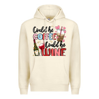 Sandshell could be coffee could be wine Premium Hoodie - MaliasSmallBusiness