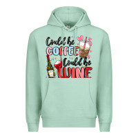Seafoam could be coffee could be wine Premium Hoodie - MaliasSmallBusiness