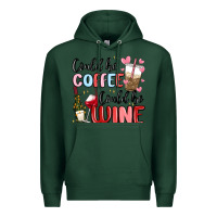 Sports Green could be coffee could be wine Premium Hoodie - MaliasSmallBusiness