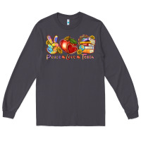Smoke peace love teach Long Sleeve Tee - texasbilliewilder