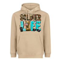 Mushroom soldier  life Heavyweight Hoodie - AdoDesignShop