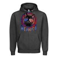Charcoal Heather Meowica Zipper Hoodie - Neo Western