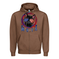 Chestnut Meowica Zipper Hoodie - Neo Western