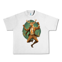 Lunar Rock happy deer Urban Heavy Tee - Unal Design