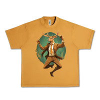 Peanut Butter happy deer Urban Heavy Tee - Unal Design