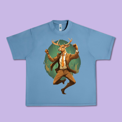 Urban Heavy Tee happy deer