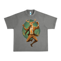 Tornado happy deer Urban Heavy Tee - Unal Design