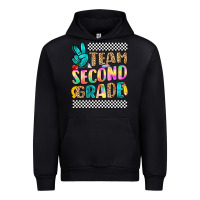 Black team second grade Urban Hoodie - NancyCooperArtShop