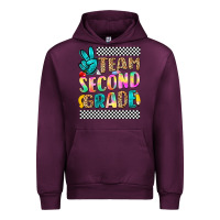 Mauve Wine team second grade Urban Hoodie - NancyCooperArtShop