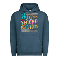 Pigment Midnight Navy team second grade Urban Hoodie - NancyCooperArtShop