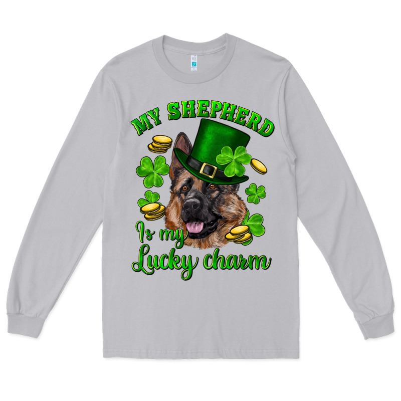 St.patrick's Day My Shepherd Is My Lucky Charm Long Sleeve Tee by RanaPortraitStore | Teevron
