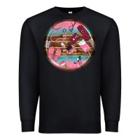 Black nurse round earrings Premium Sweatshirt - BundleAndBundleShop