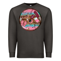 Smoke nurse round earrings Premium Sweatshirt - BundleAndBundleShop
