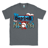 Charcoal Heather baseball nana with leopard Classic Tee - Zillion Design Studio