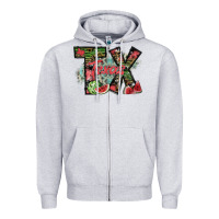 Heather Grey texas Zipper Hoodie - SublimationCraftShop