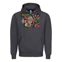 Smoke texas Zipper Hoodie - SublimationCraftShop