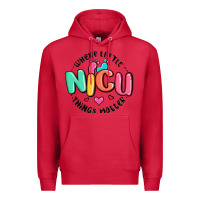 Cardinal nicu where little things matter Premium Hoodie - MaliasSmallBusiness