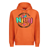 Carrot nicu where little things matter Premium Hoodie - MaliasSmallBusiness