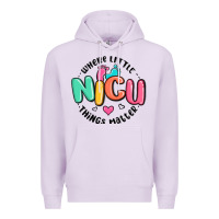 Lilac nicu where little things matter Premium Hoodie - MaliasSmallBusiness