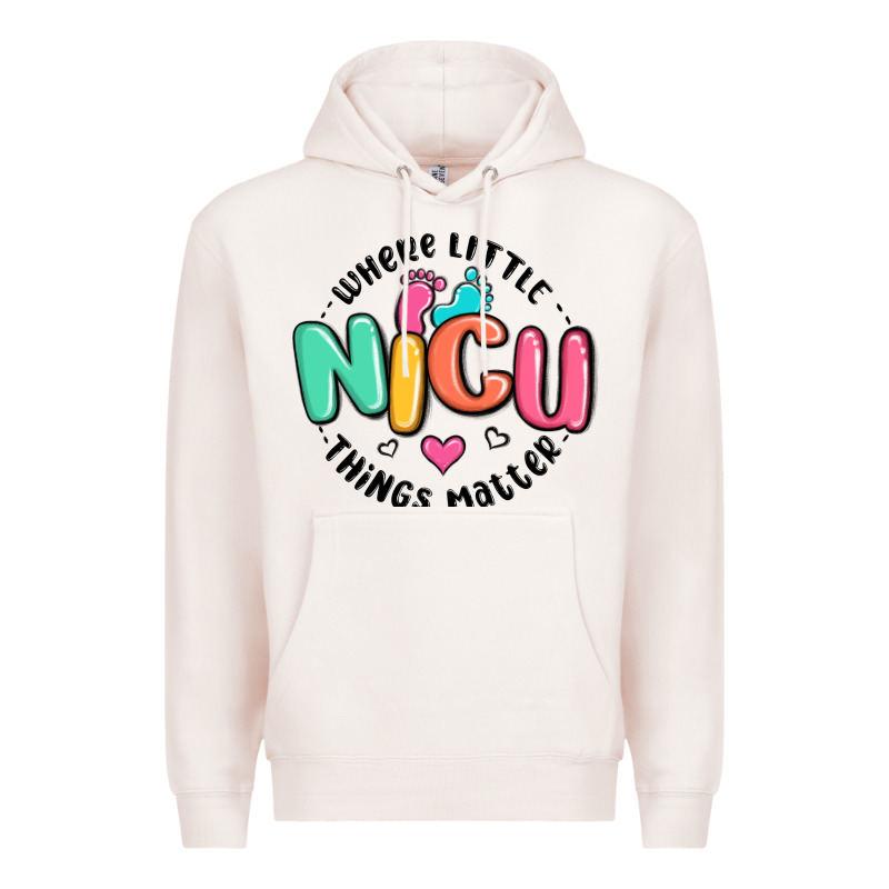 Nicu Where Little Things Matter Premium Hoodie by MaliasSmallBusiness | Teevron
