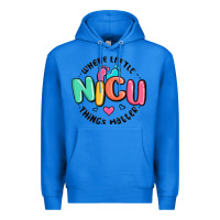 True Royal nicu where little things matter Premium Hoodie - MaliasSmallBusiness