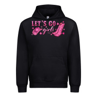 Black lets go girls Urban Hoodie - NancyCooperArtShop