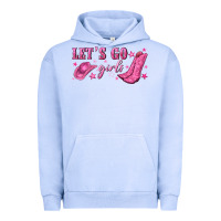 Pigment Grape Ice lets go girls Urban Hoodie - NancyCooperArtShop
