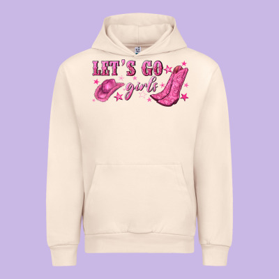 Lets Go Girls Urban Hoodie Designed By Nancycooperartshop