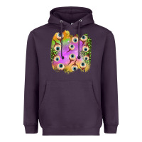 Plum eyes leopard halloween patch Heavyweight Hoodie - BundleAndBundleShop