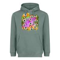 Sage eyes leopard halloween patch Heavyweight Hoodie - BundleAndBundleShop