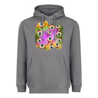 Storm eyes leopard halloween patch Heavyweight Hoodie - BundleAndBundleShop