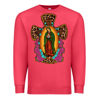 Cardinal our lady of guadalupe cross Premium Sweatshirt - JahusDesignShop