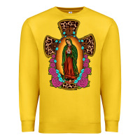 Lemon our lady of guadalupe cross Premium Sweatshirt - JahusDesignShop