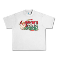 Lunar Rock Santa's Favorite Nurse Urban Heavy Tee - MaliasSmallBusiness