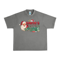 Tornado Santa's Favorite Nurse Urban Heavy Tee - MaliasSmallBusiness