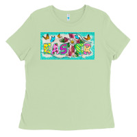 Matcha easter cross license plate template Ladies Tee - BarkalooDesign