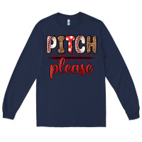 Navy pitch please Long Sleeve Tee - Zillion Design Studio