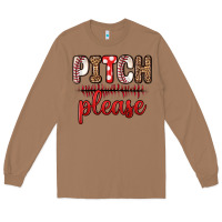 Toasted Coconut pitch please Long Sleeve Tee - Zillion Design Studio
